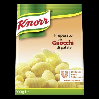 6345_knorr Preparato per Gnocchi di patate Knorr (farina per gnocchi) – sacchetto gr.900 (12 porzioni)