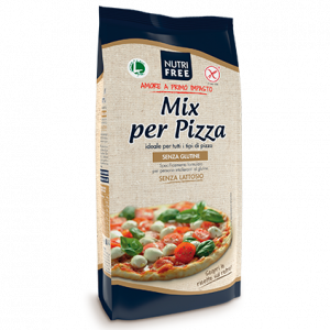 Mix per pizza Nutrifree gluten free - kg.1 x 6 confezioni